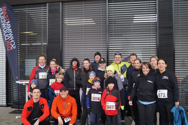 DJK Jahresabschluss 2023 beim Silvesterlauf